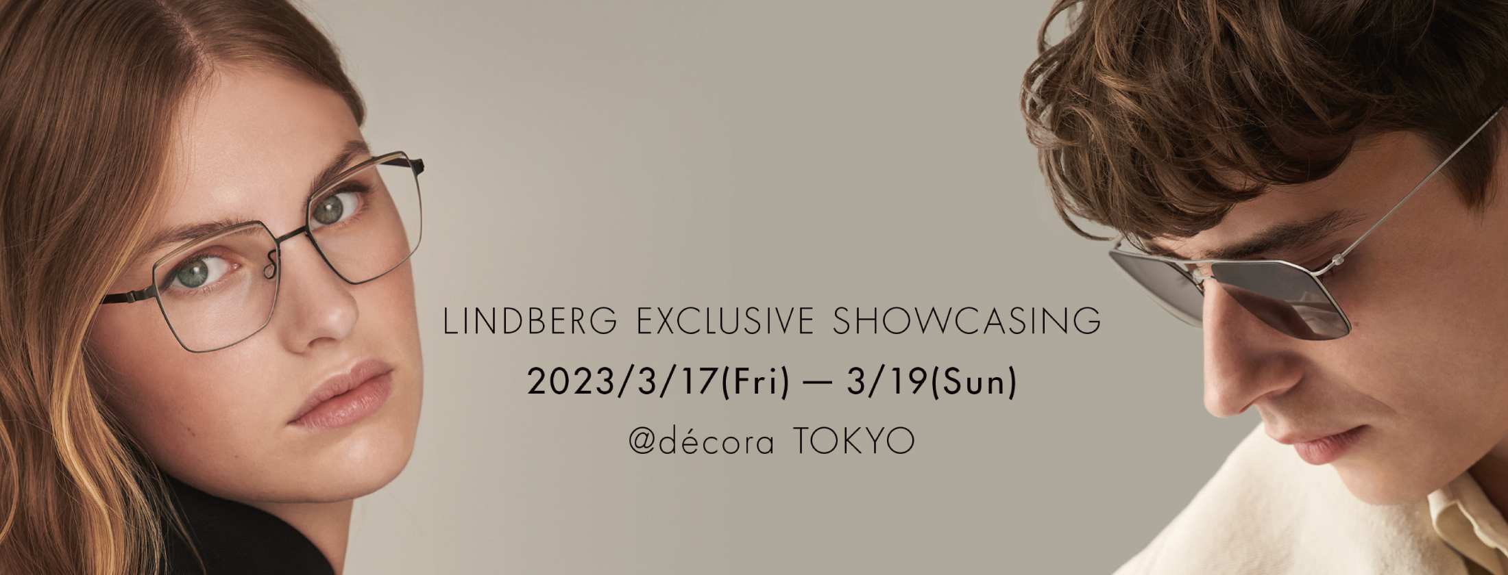 LINDBERG EXCLUSIVE SHOWCAING　@decora TOKYO